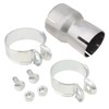 ePathChina 2PCS Exhaust Reducer Adapter, 2.5" to 3" OD Exhaust