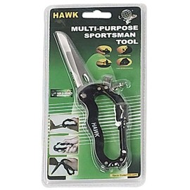 ADROIT 3" (7.6 cm) SS Carabiner Knife | Multi-Tool Design | Die-Cast Aluminum | Serrated Blade | Screwdrivers & Bottle Opener | Compact 4.13" (10.5 cm) Size | Perfect for Outdoors & Adventures