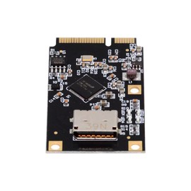 chenyang MINI PCI-E Riser Card Adapter, MINI PCI-E to Oculink SFF-8612 SATA Hard Drive Expansion Card Adapter