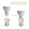 DiCUNO E26 to GU10 Adapter 160℃ Heat Resistant Maximum Wattage