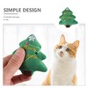 YARNOW Christmas Tree Plush Toy - 3 Pcs Soft Chew
