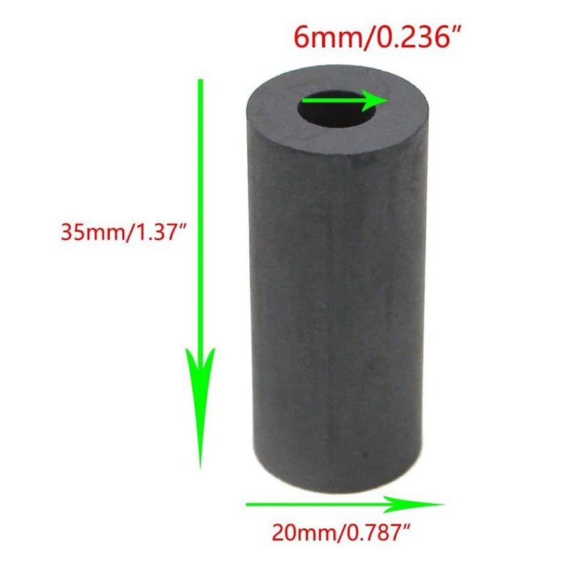 Fowecry 2 Pack 35X20X6mm Boron Carbide Air Sandblaster Nozzle Sandblasting