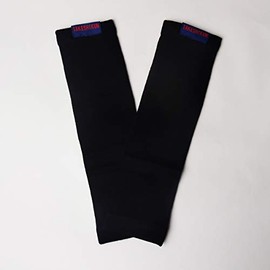 Mie Chemical Industry NO.TK02-BK Arm Cover, Bamboo Yarn Arm Cover, Black, Width: 3.5 inches (9 cm), Length: 11.8 inches (30 cm)