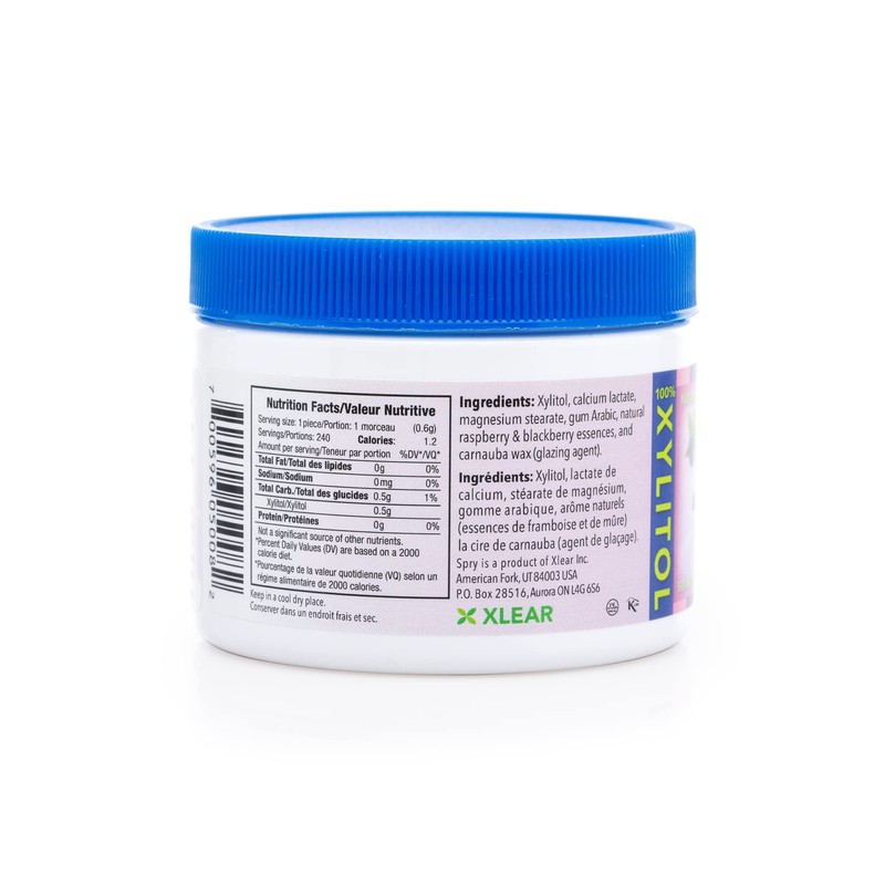 Spry Berry Blast Xylitol Mints, Sugar-Free Candy for Oral Health,