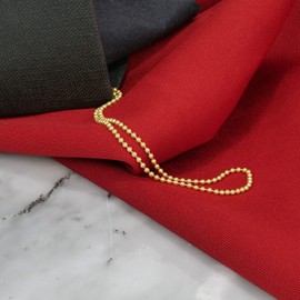 TOUSIATTAR 14k Yellow Gold-Filled Ball Chain 2.00 MM Necklace Gauge 14 Pendant for Jewelry 16-18 - 20-24 - 30-36 inches (16)