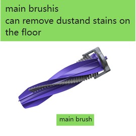 FUOUHEXIE Accessories for Narwal Freo X Plus: Replacement Parts Narwal Freo X Plus Robot Vacuum Cleaner, Main Brush Side Brush Hepa Filter Mop Pads Dust Bags Spare Attachments