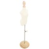 Female Mannequin Torso High Temperature Resistant Height Adjustable Female Mannequin