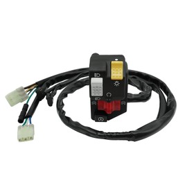 M MATI Handlebar Control Switch Start Kill Stop Headlight Button for Honda TRX250X 2009-2017 TRX250EX Sportrax 250 2008 35150-HN6-A52 35150-HN6-A51