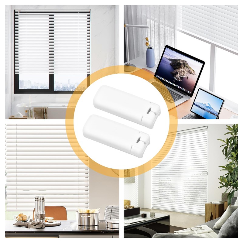 SUPRROW 6Kit 12 Stück Plissee Ersatzteile klemmträger