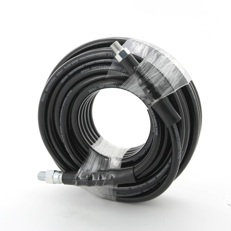 Sewer Jetter Kit for Pressure Washer 50FT, 5800PSI Drain Cleaner