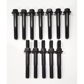 PB Exhaust Manifold Bolts Studs Compatible for Dodge Ram 5.9 6.7 Cummins 03-19, 3944655