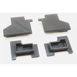 DNA Front & Rear Rail End Cap Set for Ryobi BT3000 & BT3100 Table Saw