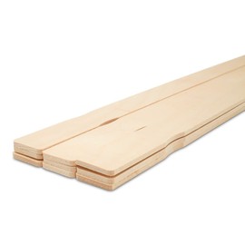 Wood Paint Stick 17-3/4 inch, Pack of 25 Paint Stir Sticks, Jumbo Craft Sticks, Unfinished Wooden Sticks for Garden Markers, by Woodpeckers