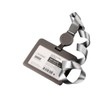 BOHALUU ID Card Holder, Horizontal, Elastic Reel Design, Unisex, Employee