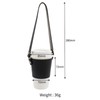 cup holder round coffee handbag handle strap bag handle drink