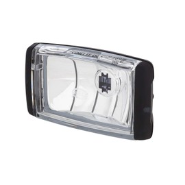 HELLA 1FB 010 951-001 FF/Halogen-Spotlight - Comet FF 450 - 12/24V - Rectangular - mounting - Clear diffusing lens - Lens Colour: transparent