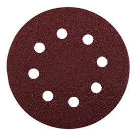 kwb Sanding Disc Diameter 125 mm Made of Corundum in 60, 120, 180 Grits, Tool-free Change, High-Quality Resin Gluing and Reinforced Paper Carrier for Wood and Metal