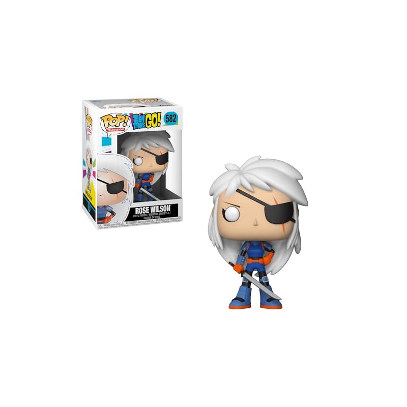 Funko Pop! TV: Teen Titans Go! -Rose Wilson Collectible Toy