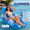 Inflatable Pool Lounger Float for Adults – PVC Floating Chair