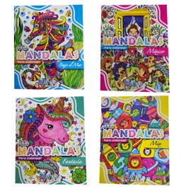 Editorial Garcia - Mis Mandalas – Libro de Mandalas para colorear - Mandalas para niños - Arte terapia infantil - Libro de relajación infantil