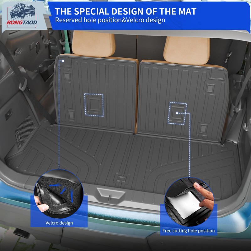 Rongtaod Cargo Mat Compatible with 2024 2025 2026 Lexus TX350