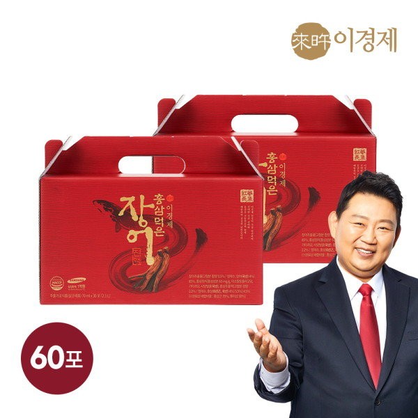 [Laoi Economy] Red Ginseng Eel Liquid 70ml 60 packets /