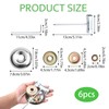 6 Pcs Universal Strimmer Head Brush Brush Brush Cutter Nut