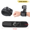 Action Camera Mount Kit,Includes Chest Vest Harness Head and Wrist