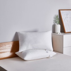 Acanva Bed Pillows for Sleeping 2 Pack with Luxury Hotel Quality, Super Plush 3D Fiber Filling, Top-end Microfiber Cover for Side Stomach Back Sleepers