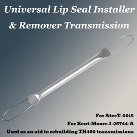Ezbzyz T-0015 Universal Lip Seal Installer & Remover Transmission Tool Compatible for Atec T-0015 and for Kent-Moore # J-26744-A (2PCS)