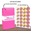 Advent Calendar for Girls to Fill - 24 Pink Advent