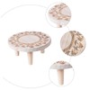 Mipcase 1pc European Style Carved Flowerpot Holder Plant Display Stand