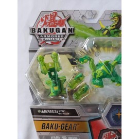 Spin Master Bakugan Armored Alliance Ventus Ramparian Ultra + Transforming Baku-Gear