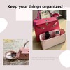 DGAZ Bag Organizer Insert, Silk Purse Organizer, Luxury Handbag Tote