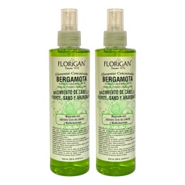 2 Tónico Bergamota Estimulador De Crecimiento Florigan 250ml