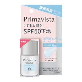 Primavista Skin Protect Base, Sebum Reduction, UV50, French Blue, Trial Size