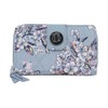 Vera Bradley Ultralight RFID Turnlock Wallet, Cherry Blossoms, Cherry Blossoms,