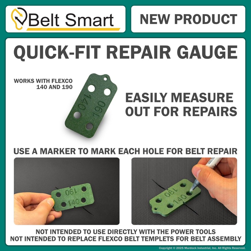 Genuine Flexco 190E Quick-Fit Conveyor Belt Fasteners | #20001 |