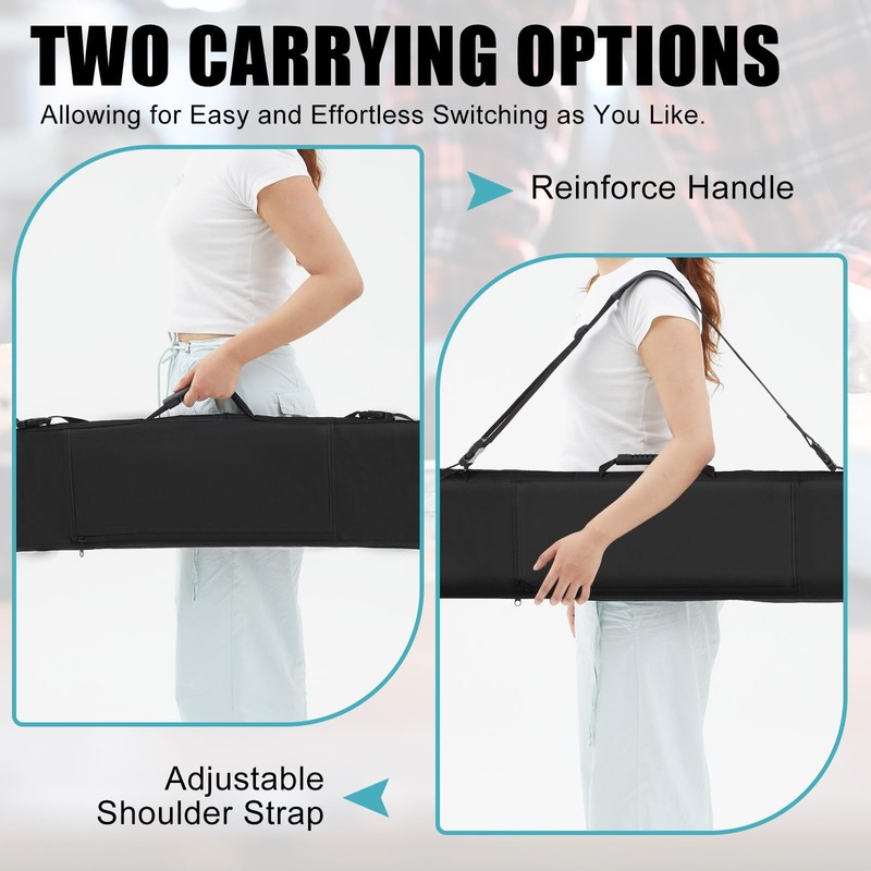 Vincreem Guide Rail Bag 1680d Polyester Protective Track Saw Bag