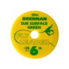 50m Drennan Subsurface Fly Line Tippet Leader Material - Green