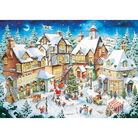 Ravensburger 2024 Christmas Jigsaw Puzzle for Adults and Kids Age 12 Years Up - 50th Anniversary Special Edition