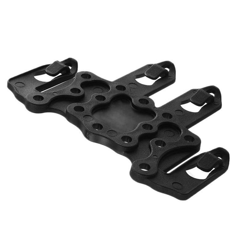 Polymer Molle Holster Adapter, Holster Hanger Platform Attachments Gear (Black)