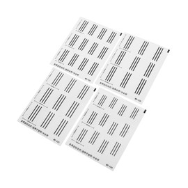 TOVINANNA 4 Pcs French Tip Stencils for Precise Nail Art Soft Flexible Crescent Design Stickers for Comfortable Application and Easy Adherence for DIY Manicure