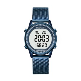 Hearkent Women Pedometer Watch for Walking, Step Counter for Women, Sport Watch with Calories Counter, Large Number Display Wrist Watch, 30M Waterproof Step Tracker Watch