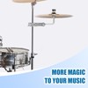 TENTOTEN Cymbal Arm Cymbal Boom Holder with Clamp, Cymbal Boom