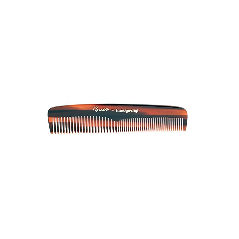 Hand-sawn pocket comb - 12.5 cm