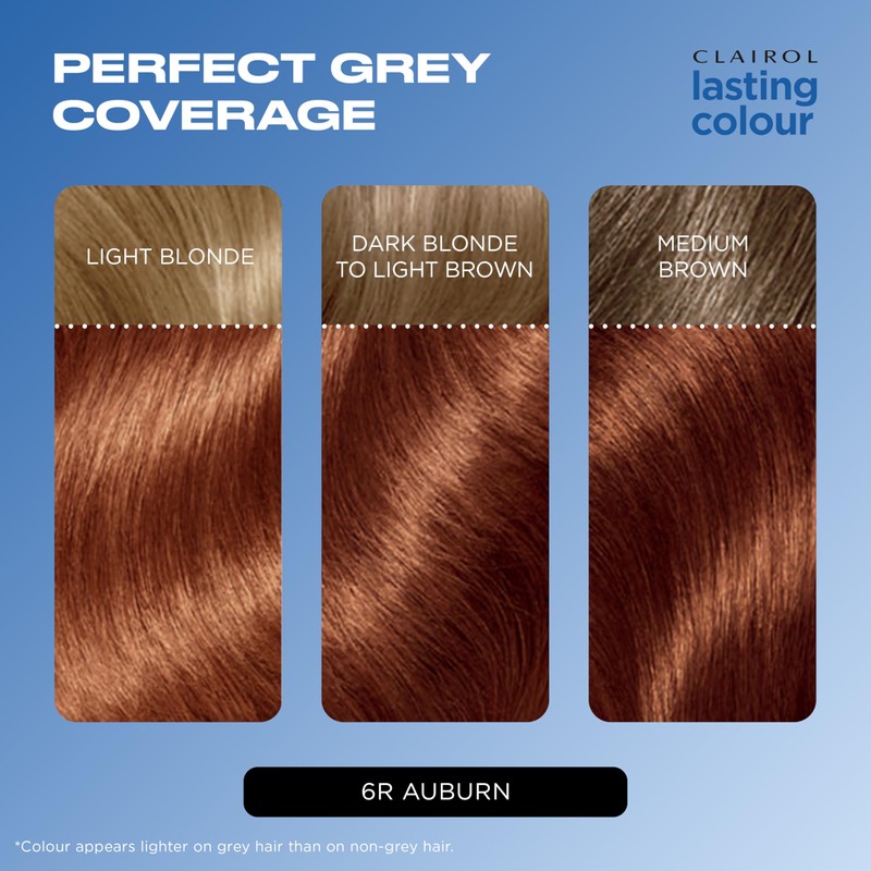 Clairol Lasting Colour Permanent Hair Dye | Perfect Grey Coverage