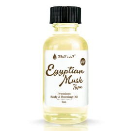 Well's Oil Home Fragrance Oil (Inspired by Egyptian Musk) | For Aroma Diffuser & Warmer | Long-Lasting | Non-Toxic | 1 Fl Oz / 29.5 ml