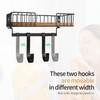 TJ.MOREE Ironing Board Hanger Metal Wall Mount Iron and Ironing