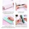 6 Hole Paper Puncher Spacing Adjustable Planner Hole Puncher for